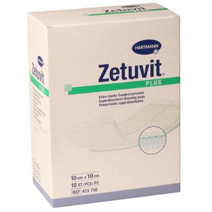 Zetuvit® Plus Sterile Absorbent Dressing - Box/10