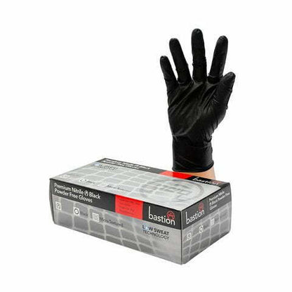 Gloves Nitrile PF Black