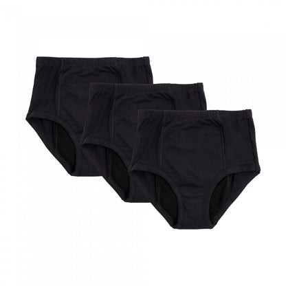 Conni Ladies Classic - Black - 3 PACK