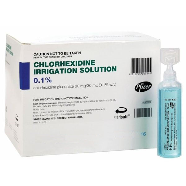 Chlorhexidine Irrigation Solution 0.1%