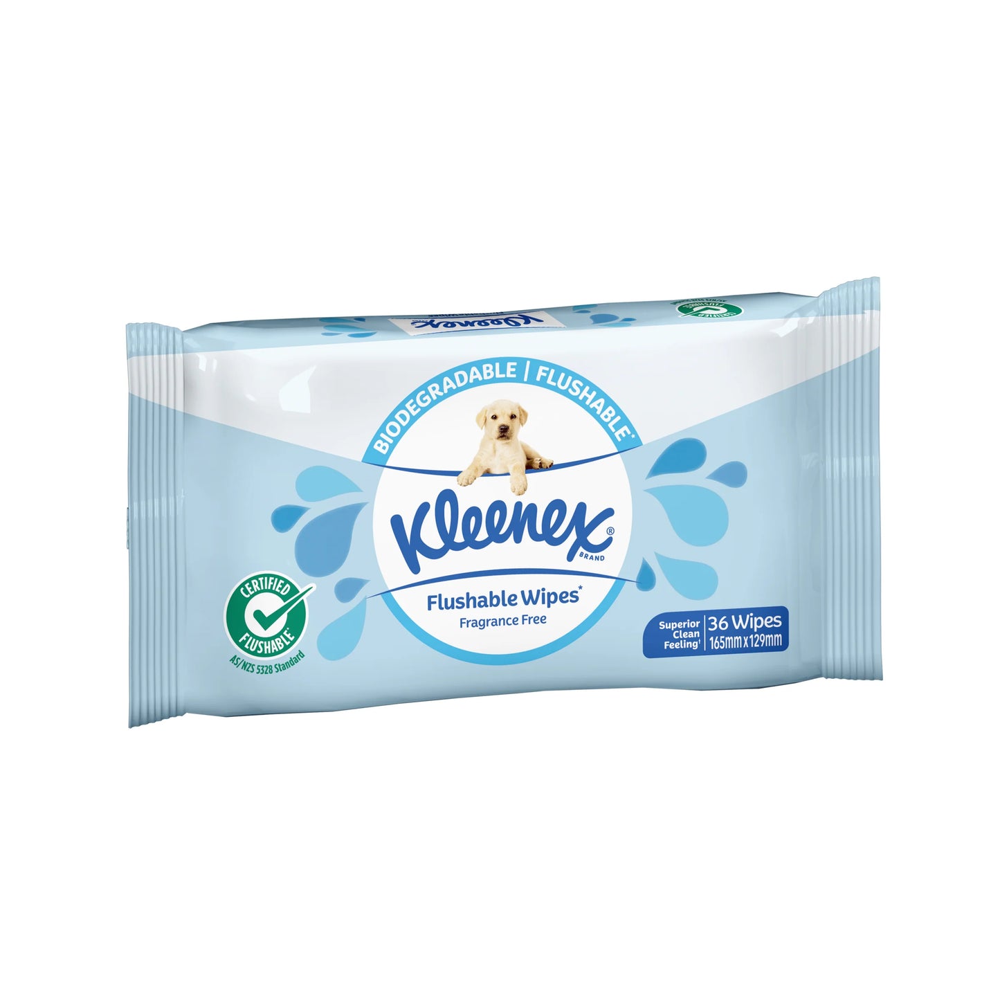 Kleenex Flushable Wipes Fragrance Free