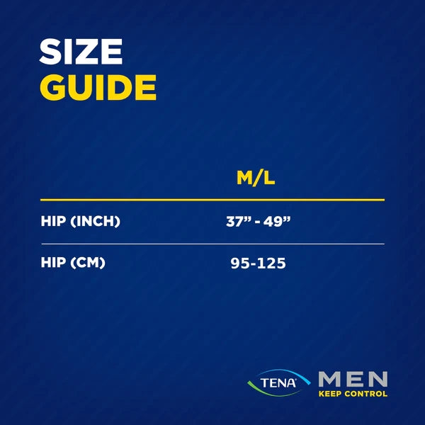 TENA MEN Premium Fit Underwear Maxi 95-125cm