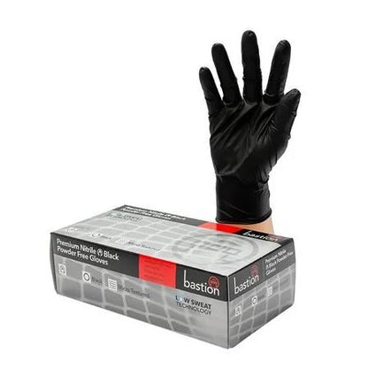 Gloves Nitrile PF Black