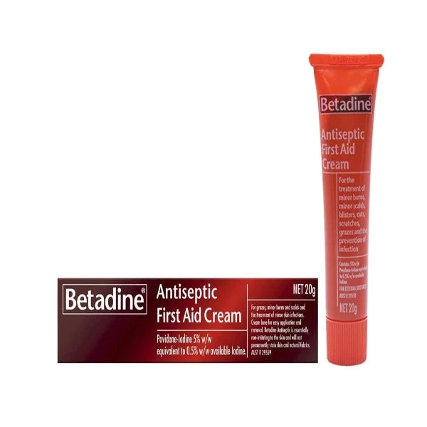 Betadine Antiseptic First Aid Cream – Trugrade Medical Supplies