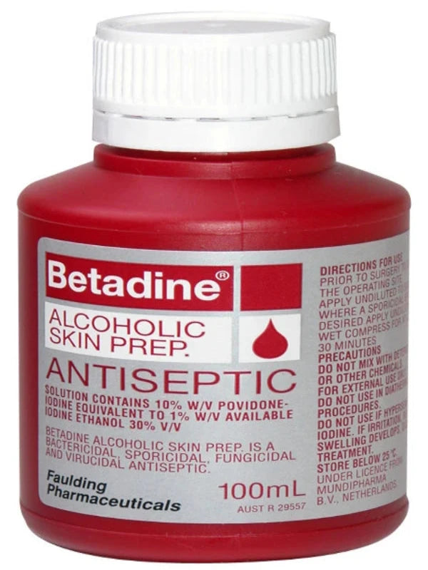 Betadine Alcohol Prep 100ml