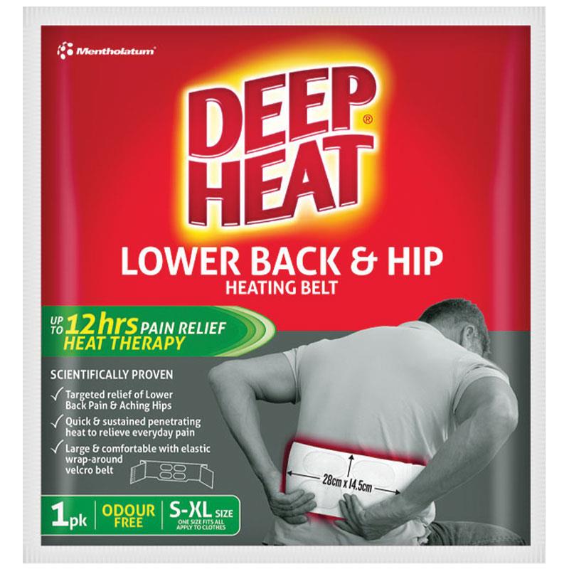 Deep Heat Lower Back & Hip Heating Belt