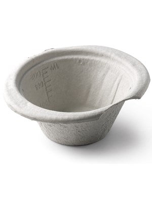 Vernacare General Purpose Bowl – 1L Capacity, Single Use, Made from Recycled Paper, Box of 200