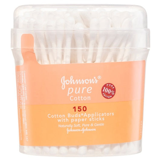 Johnsons Cotton Buds (150): Soft and gentle cotton buds for personal care and household use.