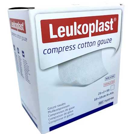 Leukoplast Cotton Gauze Swabs Non-Sterile