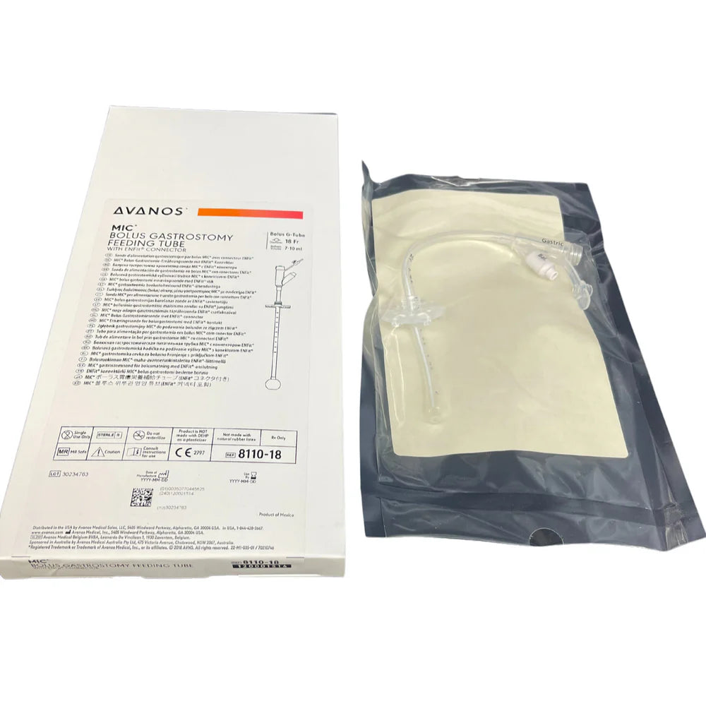 MIC Bolus Gastrostomy Feeding Tube with ENFit® Connector