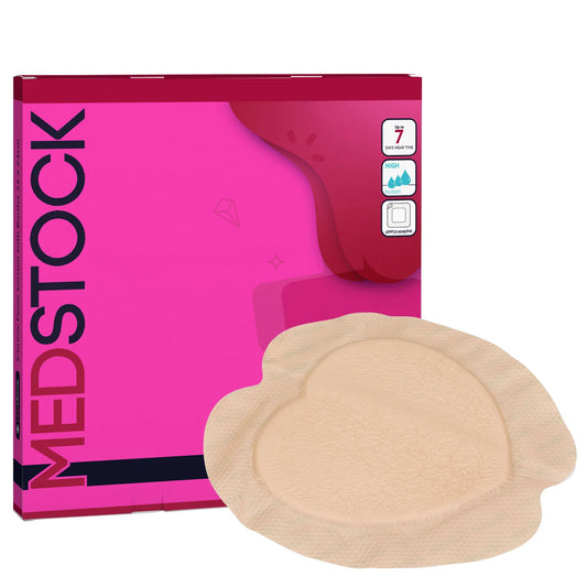 Medstock Silicone Foam Sacrum with Border