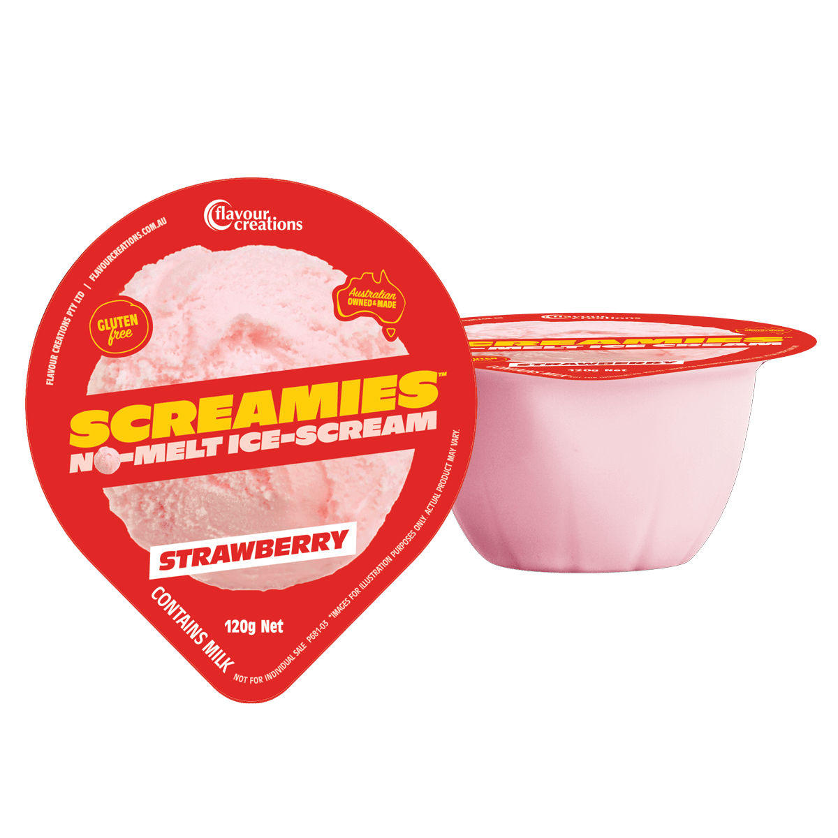 Screamies No Melt Ice Cream (12pkt)