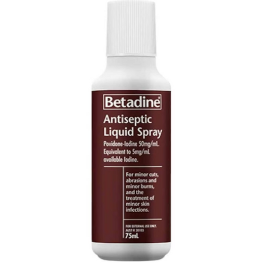 Betadine Antiseptic Liquid Spray