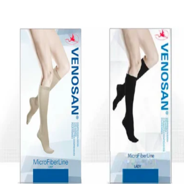 MicroFiberline Socks for Women Class 1 Compression (Closed Toe)