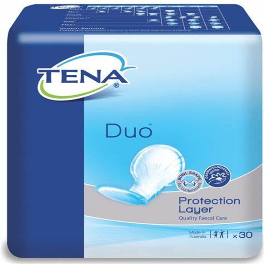 Tena Duo Pads for Faecal Care