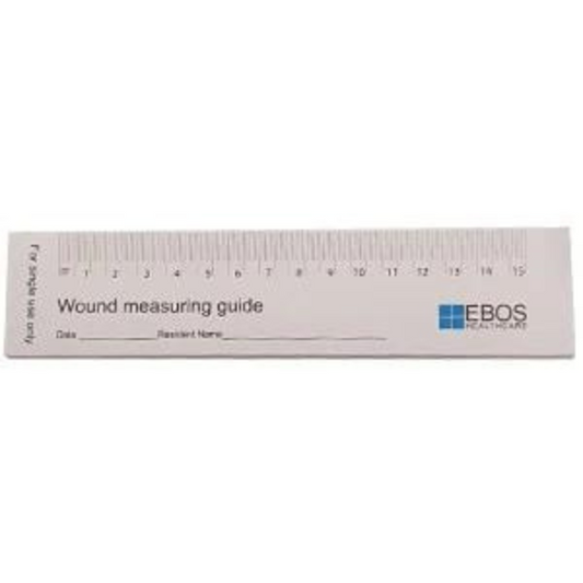 Wound Measure Ruler Pad