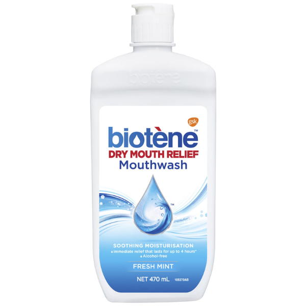 Bitoenme Dry Mouth Wash Relief 470ml: Mouthwash for dry mouth relief and oral health.