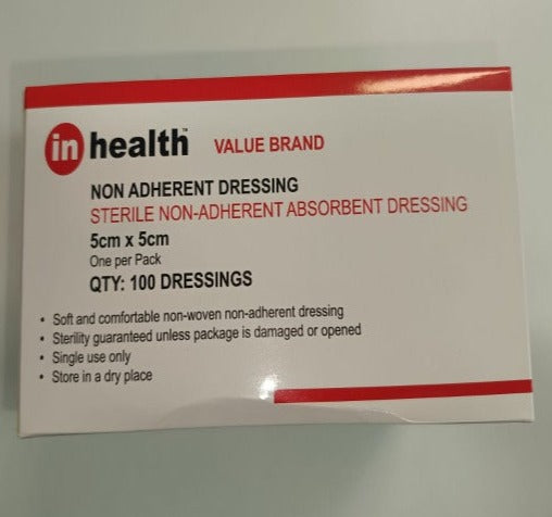 Inhealth Non-Adherent Dressing - Box/100