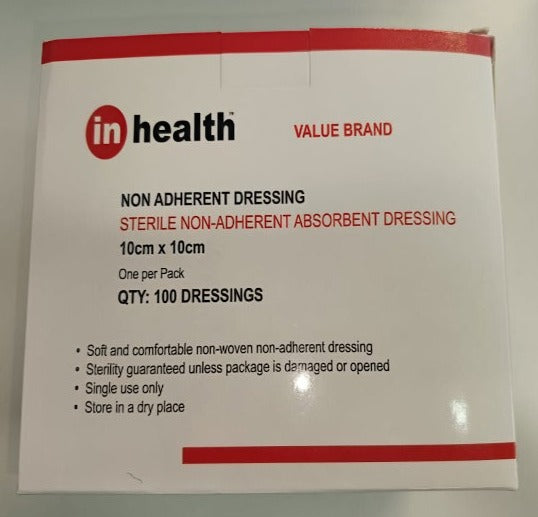 Inhealth Non-Adherent Dressing - Box/100