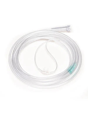 Infant nasal cannula with 7' (2.13m) supply tubing