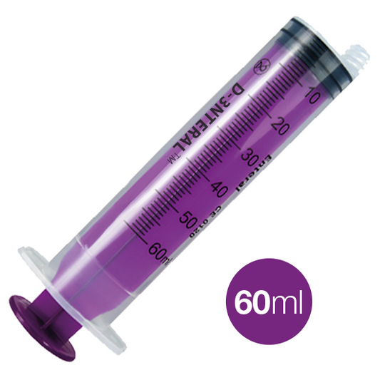 Enteral ENFit 60ml Purple Syringe (60)