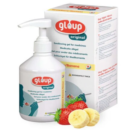 Gloup Medication Lubricant Strawberry/Banana 500ml