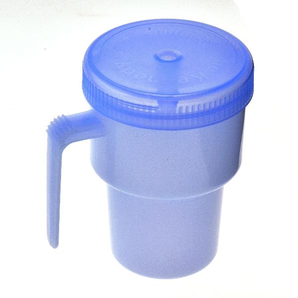 Kennedy Spill-Proof Cup Blue 7oz for minimal spills