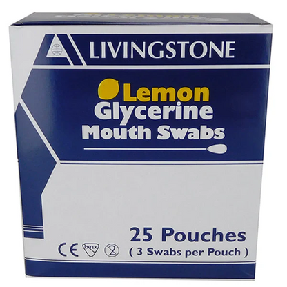 Lemon Glycerine Mouth Swabs