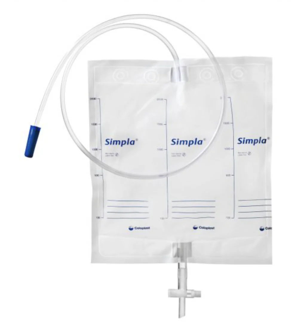 Simpla® Drainage Bag (S3 Extended Term) with Tap 100cm/2000ml (Non Sterile) (10)