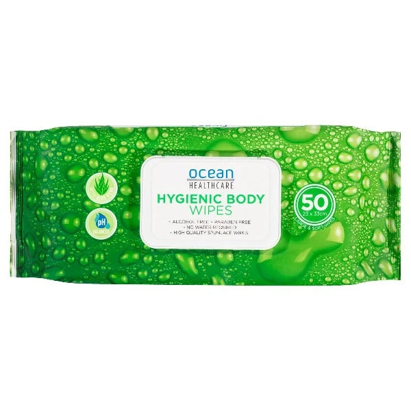 Ocean Hygienic Body Wipes (50)