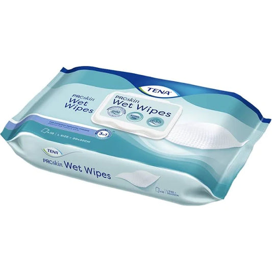 Tena ProSkin Wet Wipes 20 x 30cm