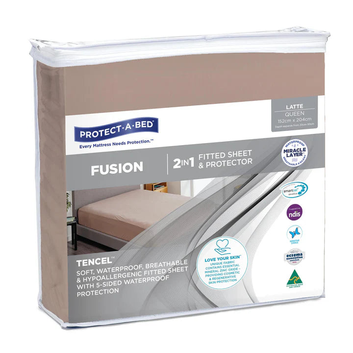 Protect-A-Bed® Fusion Waterproof Fitted Sheet (Lead Time - 10 Days)