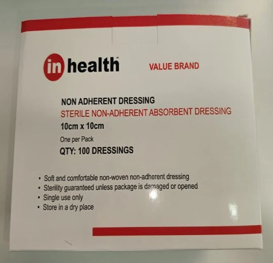 Inhealth Non-Adherent Dressing - Box/100