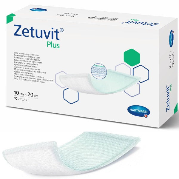 Zetuvit® Plus Sterile Absorbent Dressing - Box/10