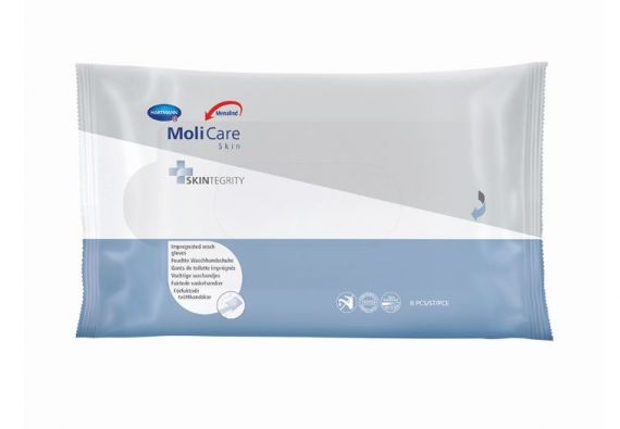 Molicare Skin Impregnated Wash Glove – Trugrade Medical Supplies